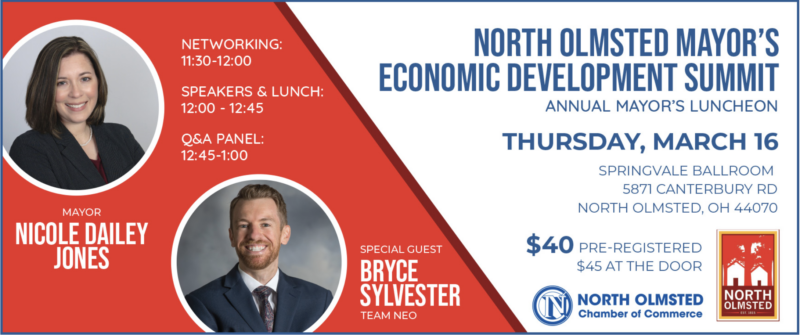 North Olmsted Mayor's Economic Development Summit and Annual Luncheon Invitation
